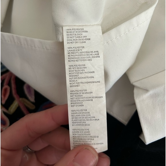 Nasty Gal White Tailored Vest Size 6 - Picture 4 of 4